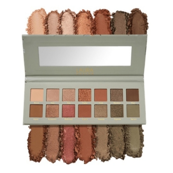 Laura Geller Casual Collection Copper & Khaki Eyeshadow Palette NEW - Picture 1 of 4